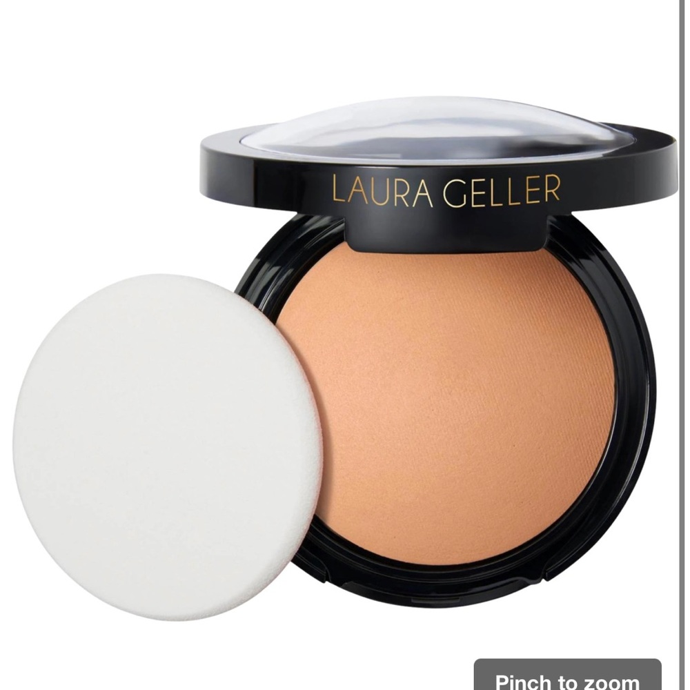 Laura Geller Double Take Baked Full Coverage Powder Foundation - DEEP